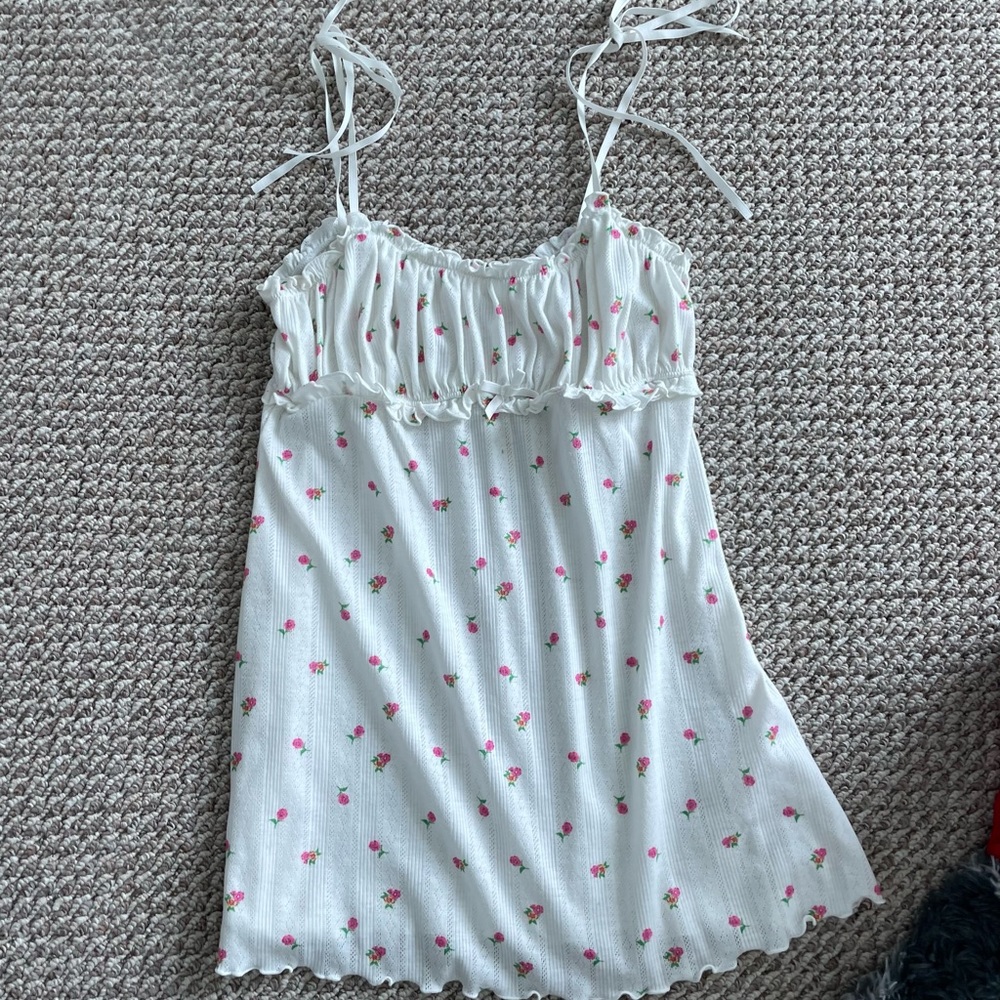 For Love and Lemons floral dress